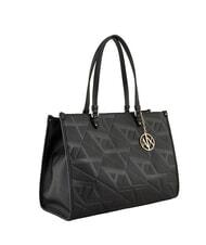 ARMANI EXCHANGE A|X MONOGRAM Geantă shopper de umăr negru / negru - Genți femei - 2