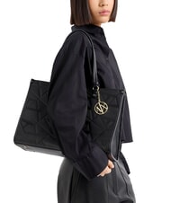 ARMANI EXCHANGE A|X MONOGRAM Geantă shopper de umăr negru / negru - Genți femei - 5