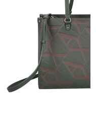 ARMANI EXCHANGE A|X MONOGRAM Geantă shopper de umăr absint/lichior închis la culoare - Genți femei - 4