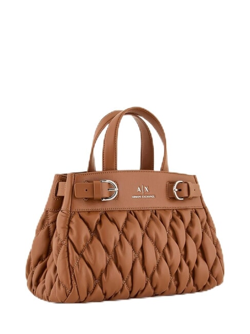 A|X PUFFY Geanta de mana cu curea de umar whisky - Genți femei