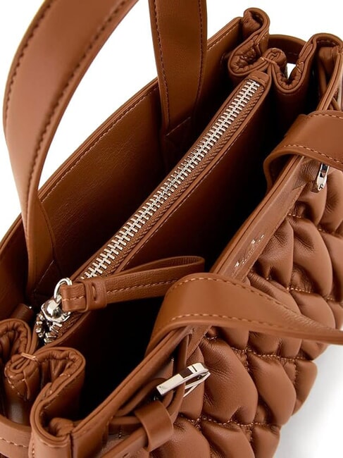 A|X PUFFY Geanta de mana cu curea de umar whisky - Genți femei