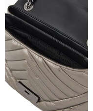 ARMANI EXCHANGE A|X CONVERTIBLE Geantă puf matlasată gunmetal - Genți femei - 5