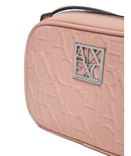 ARMANI EXCHANGE LOGO EMBOSSED Mini geantă de umăr punch cu lapte - Genți femei - 3
