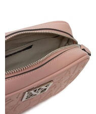 ARMANI EXCHANGE LOGO EMBOSSED Mini geantă de umăr punch cu lapte - Genți femei - 4