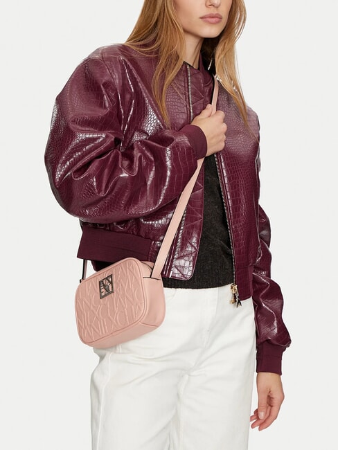 LOGO EMBOSSED Mini geantă de umăr punch cu lapte - Genți femei