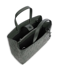 ARMANI EXCHANGE LOGO EMBOSSED Cumpărător manual, cu curea de umăr absint - Genți femei - 4