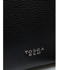 TOSCA BLU CAMOGLI Geanta de umar cu buzunare laterale negru - Genți femei - 4