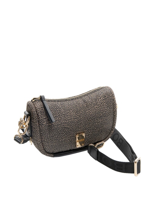 CAHIER HOBO SMALL Geanta de umar cu bareta de umar OP / NATURAL / NEGRU - Genți femei