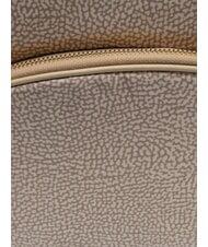 BORBONESE MEDIUM ECO LINE Rucsac de damă nisip - Genți femei - 3