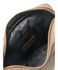 BORBONESE CAMERA CASE MEDIA ECO LINE Geanta de umar beiger mare - Genți femei - 5