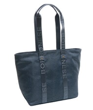 BORBONESE SHOPPER MEDIUM ECO LINE Punga de cumparaturi denim - Genți femei - 2