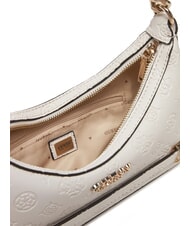 GUESS ZARELA  Geanta de umar logo alb - Genți femei - 5