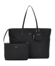 GUESS ECO GEMMA  Geanta de cumparaturi BLACK - Genți femei - 3