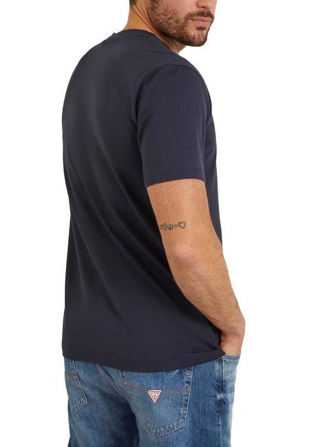 BASIC PIMA Tricou din bumbac stretch smartblue - tricou