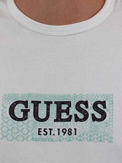 SS CN BOX Tricou cu imprimeu logo alb purpuriu - tricou