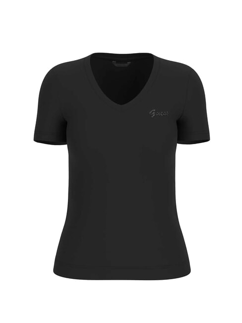 VN SS LIGHT BASIC Tricou moale cu decolteu în V jetbla - tricou