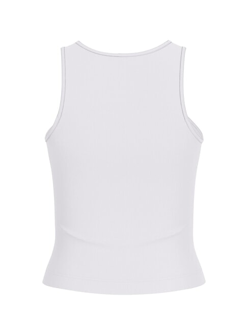 NEW SL ROUND GUENDALINA Top cu logo cu strasuri 4G alb purpuriu - tricou