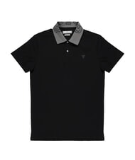 GUESS NOLAN SS Tricou polo stretch cu mâneci scurte jetbla - maiou Polo - 4