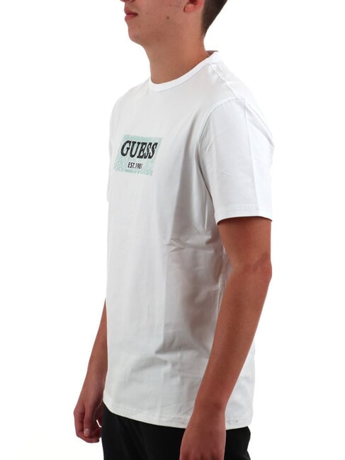 SS CN BOX Tricou cu imprimeu logo alb purpuriu - tricou
