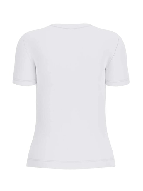 VN SS LIGHT BASIC Tricou moale cu decolteu în V alb purpuriu - tricou