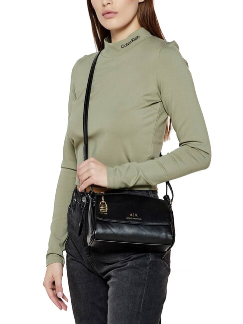 JANE Geanta de umar cu lacat negru - Genți femei