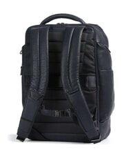 PIQUADRO CRONUS Rucsac din piele, suport laptop 14". - Rucsacuri pentru laptop