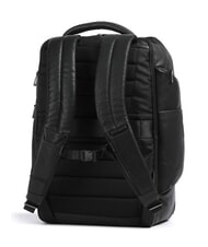 PIQUADRO CRONUS Rucsac din piele, suport laptop 14". negru - Rucsacuri pentru laptop - 2