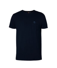 TIMBERLAND DUNSTAN RIVER Tricou din bumbac cu buzunar safir &icirc;nchis/denim &icirc;nchis - tricou - 4