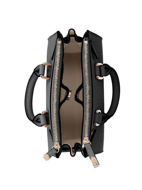 HALONA Geantă tote mică realizată manual BLACK - Genți femei