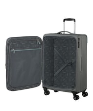AMERICAN TOURISTER AEROSPIN  Cărucior mediu, extensibil bazalt de piatră - Trolere semirigide - 2