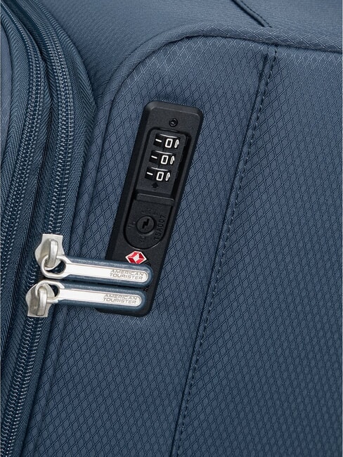 AEROSPIN Cărucior pentru bagaje de mână extensibil indigo - Bagaje de mână