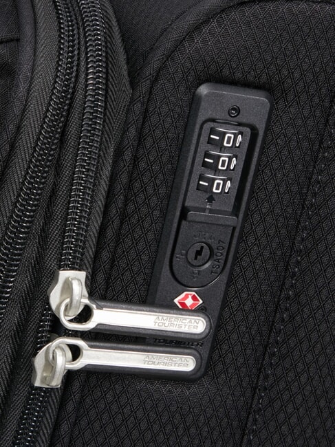 AEROSPIN Cărucior pentru bagaje de mână extensibil BLACK - Bagaje de mână