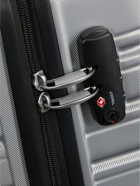 FLASHLINE Cărucior pentru bagaje de mână skysilver - Bagaje de mână