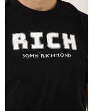 JOHN RICHMOND KUHSE Tricou cu imprimeu logo negru - tricou - 3