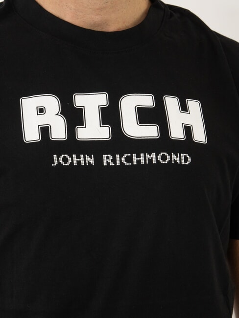 KUHSE Tricou cu imprimeu logo negru - tricou