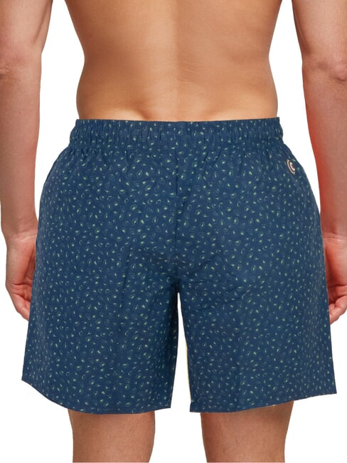 SEABORD Costum de baie frunză albastru &icirc;nchis - Costume de baie