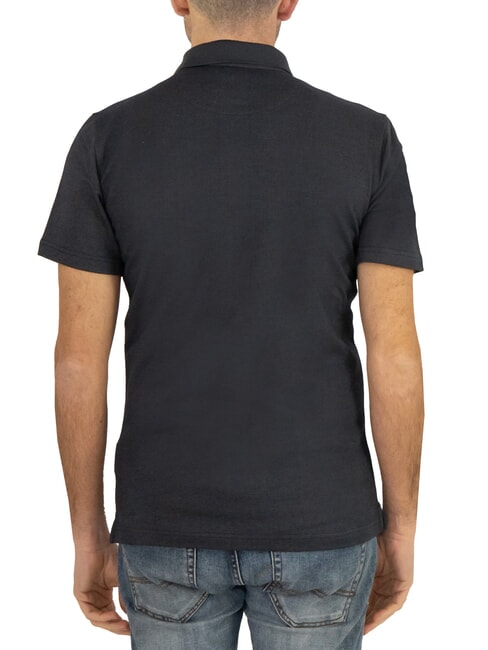 SMALL TRIANGLE tricouri fire vopsite în albastru - maiou Polo