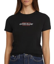 GUESS JEANS SS CN SLIM Tricou cu maneca scurta jetbla - tricou - 3