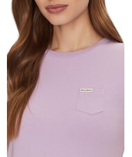 GUESS JEANS SS SLIM POCKET  Tricou cu maneca scurta floare de liliac - tricou - 3