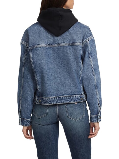 OVERSIZE TRUCKER JACKET  Jacheta denim gj spalare medie - Jachete pentru femei