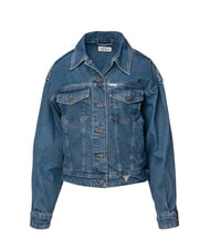 GUESS JEANS OVERSIZE TRUCKER JACKET  Jacheta denim gj spalare medie - Jachete pentru femei - 3