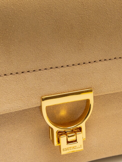 ARLETTIS PRINT Geanta de mana din piele texturata prăjită - Genți femei