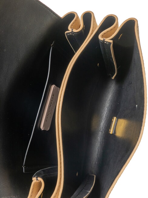 ARLETTIS PRINT Geanta de mana din piele texturata prăjită - Genți femei