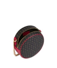 POLLINI HERITAGE Geanta mini rotunda cu lant lac negru - Genți femei - 5