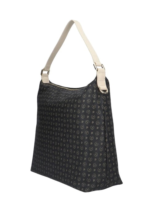 Patrimoniul clasic Geantă de umăr, cu curea de umăr Negru / Crem - Genți femei