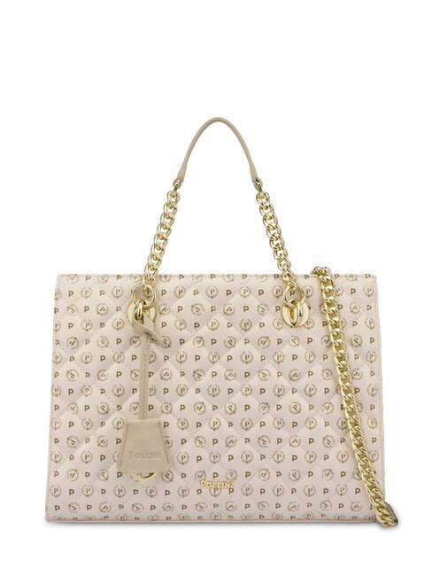 HERITAGE MATELASSE Geanta de mana cu curea de umar fildeş - Genți femei