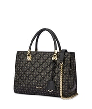 POLLINI HERITAGE MATELASSE Geanta de mana cu curea de umar negru - Genți femei - 2