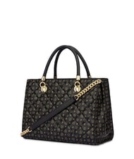 POLLINI HERITAGE MATELASSE Geanta de mana cu curea de umar negru - Genți femei - 4