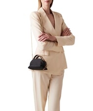 BORBONESE SEXY NYLON Mini geanta portbagaj negru / natural op - Genți femei - 6