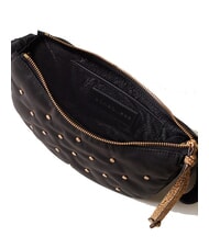 BORBONESE COLETTE Mini geanta de umar negru / natural op - Genți femei - 5